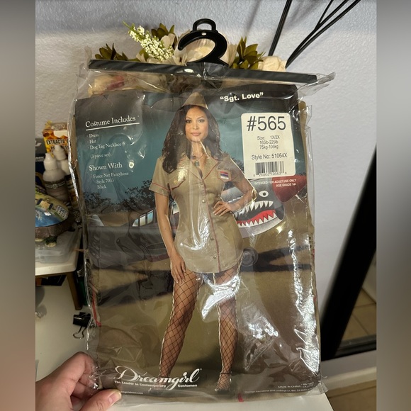 Sergeant love costume plus size 1X/2X - Picture 2 of 4